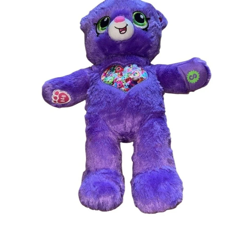 Build-A-Bear Limited Edition Purple‎ Shopkins Bear 16